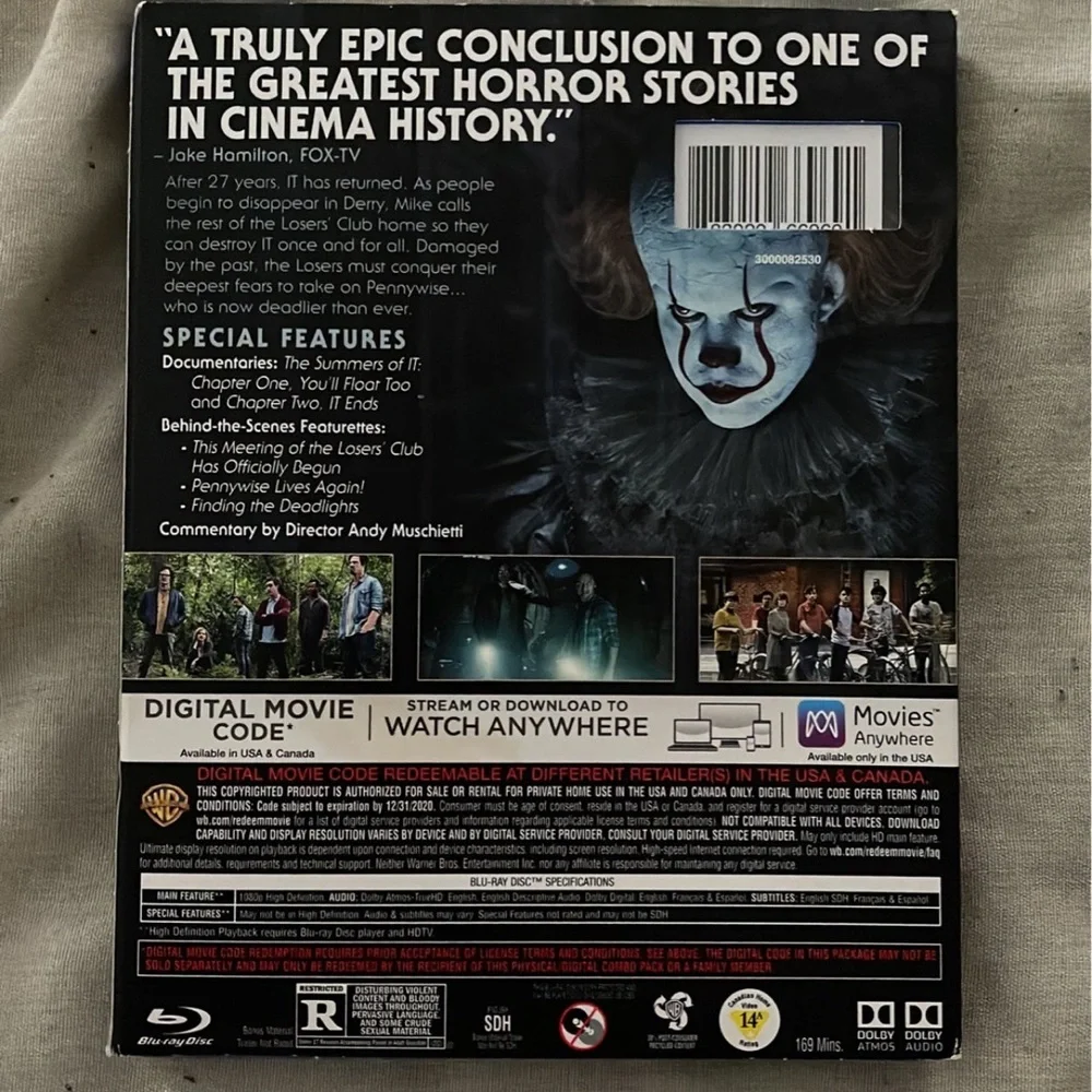 IT Chapter Two Blu-Ray - Picture 2 of 4